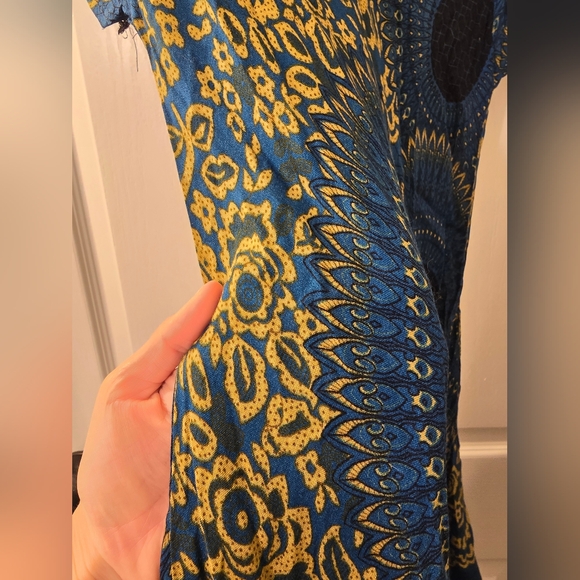 NWT | Flattering Lightweight Blue Dress - Picture 4 of 7